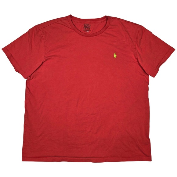 Polo Ralph Lauren Other - Polo Ralph Lauren Men's Red Classic Fit Cotton T Shirt Big Pony XL